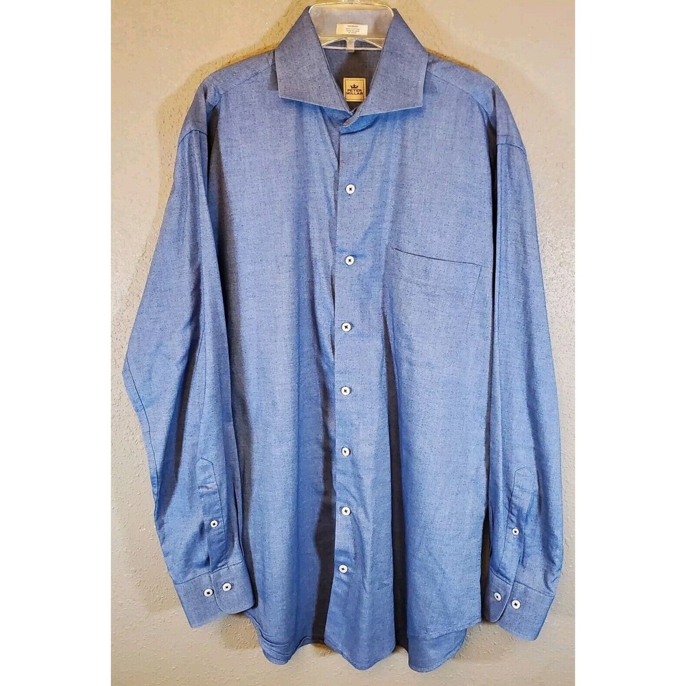 Peter Millar Men's Button Up Shirt Size Medium